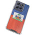 Haiti Flag Distressed Moto G Power 5G (2025) Clear Case